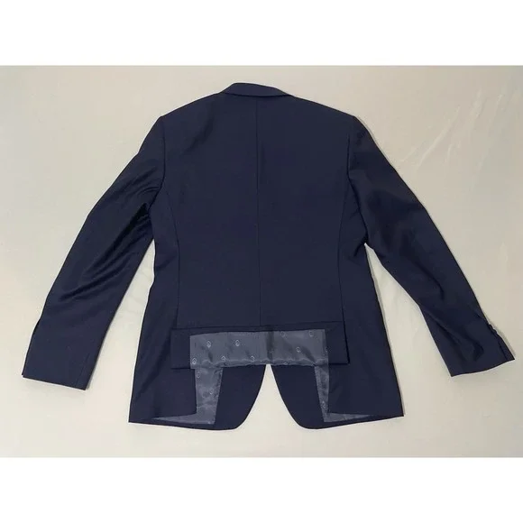 JOHN VARVATOS Bedford Wool Blend Blazer‎ 40R Navy Sport Coat 2 Button